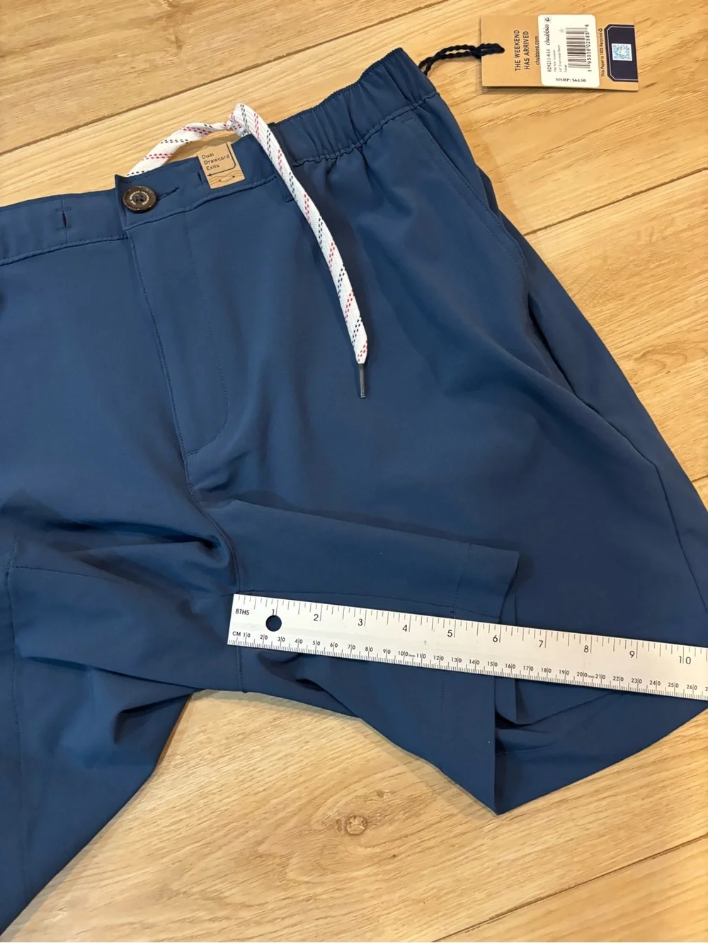 Chubbies The New Avenues 6.0 Everywear Shorts Mens Large Navy Blue